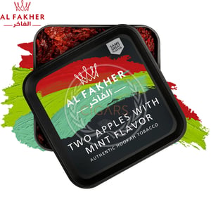 Al Fakher Two Apples With Mint 1000g