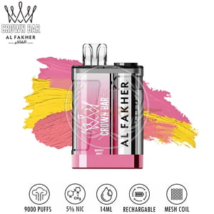 Al Fakher Crown Bar 9000 - Berry Mint