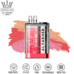 Al Fakher Crown Bar 9000 - Cherry Fiesta