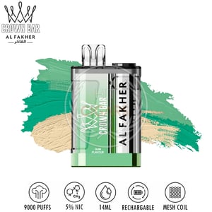 Al Fakher Crown Bar 9000 - Gum Flavour