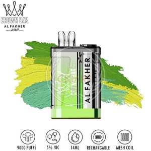 Al Fakher Crown Bar 9000 - Gum Mint