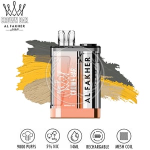 Al Fakher Crown Bar 9000 - Mango Ice