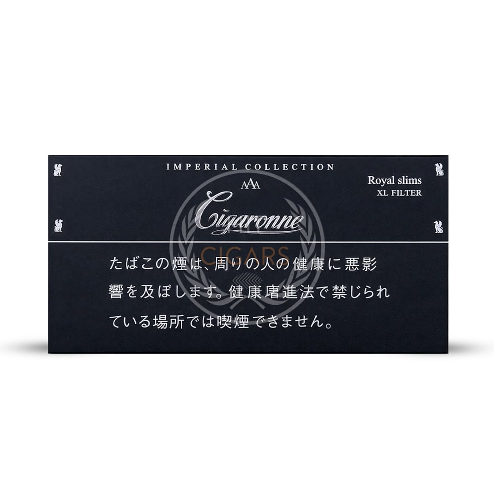 Cigaronne Royal Slims Black 1 Cigaronne Royal Slims Black