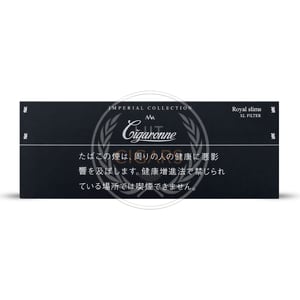 Cigaronne Royal Slims Black 3 Cigaronne Royal Slims Black