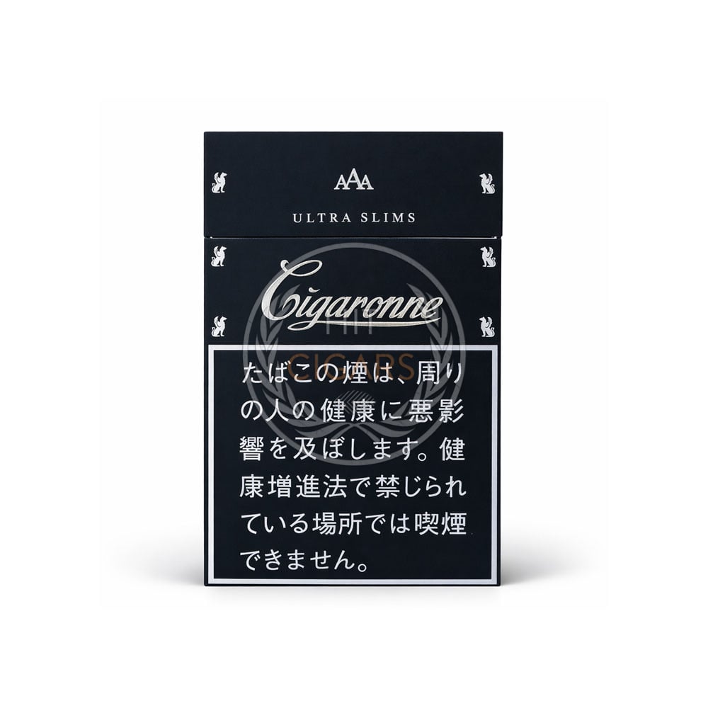 Cigaronne Ultra Slims Black 1 Cigaronne Ultra Slims Black