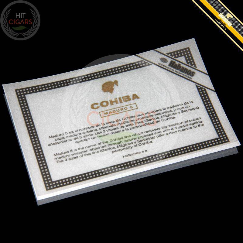 Cohiba Maduro 5 Secretos (Box of 10)