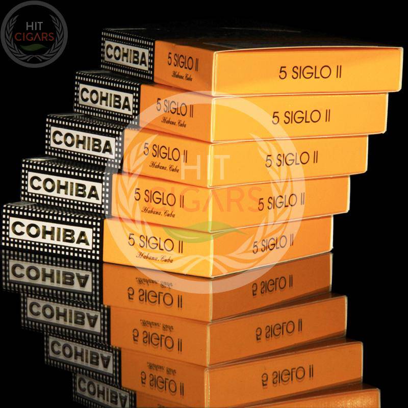 cohiba-siglo-ii-pack-of-5-cigars-1 Cohiba Siglo II (5x5 Packs)