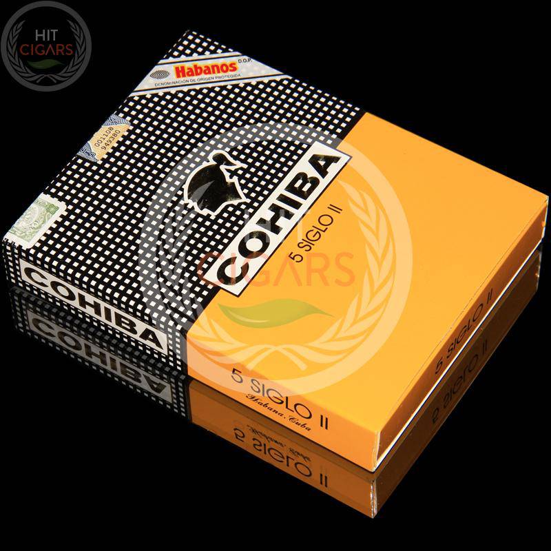 cohiba-siglo-ii-pack-of-5-cigars-1 Cohiba Siglo II (5x5 Packs)