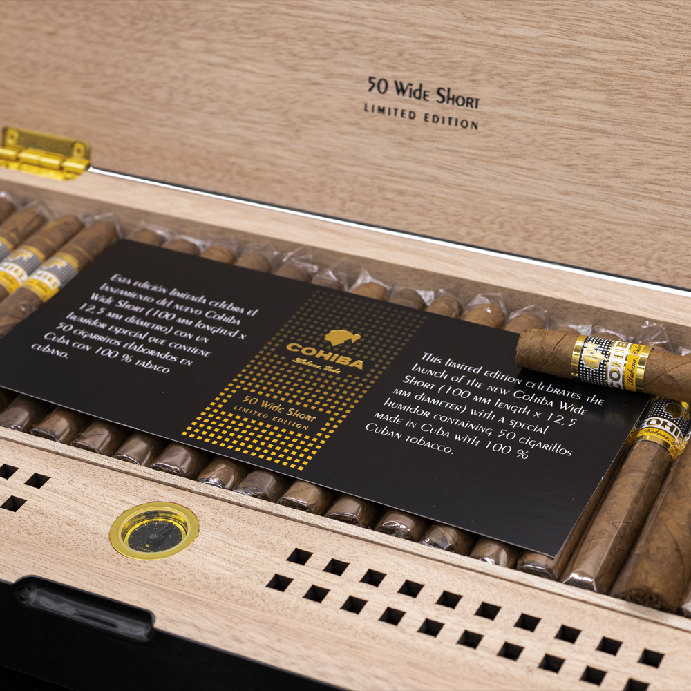 Cohiba Wide Short Humidor 2025