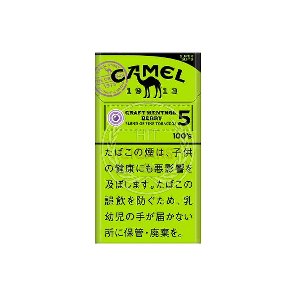 Camel Craft Menthol Berry 5 100's (SuperSlims) 1 Camel Craft Menthol Berry 5 100's (SuperSlims)