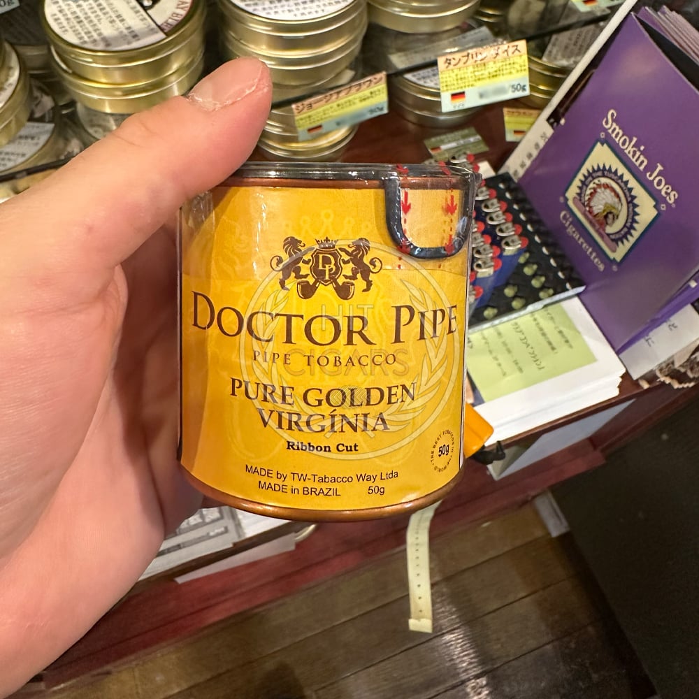 Doctor Pipe Pure Golden Virginia 50g 1 Doctor Pipe Pure Golden Virginia 50g