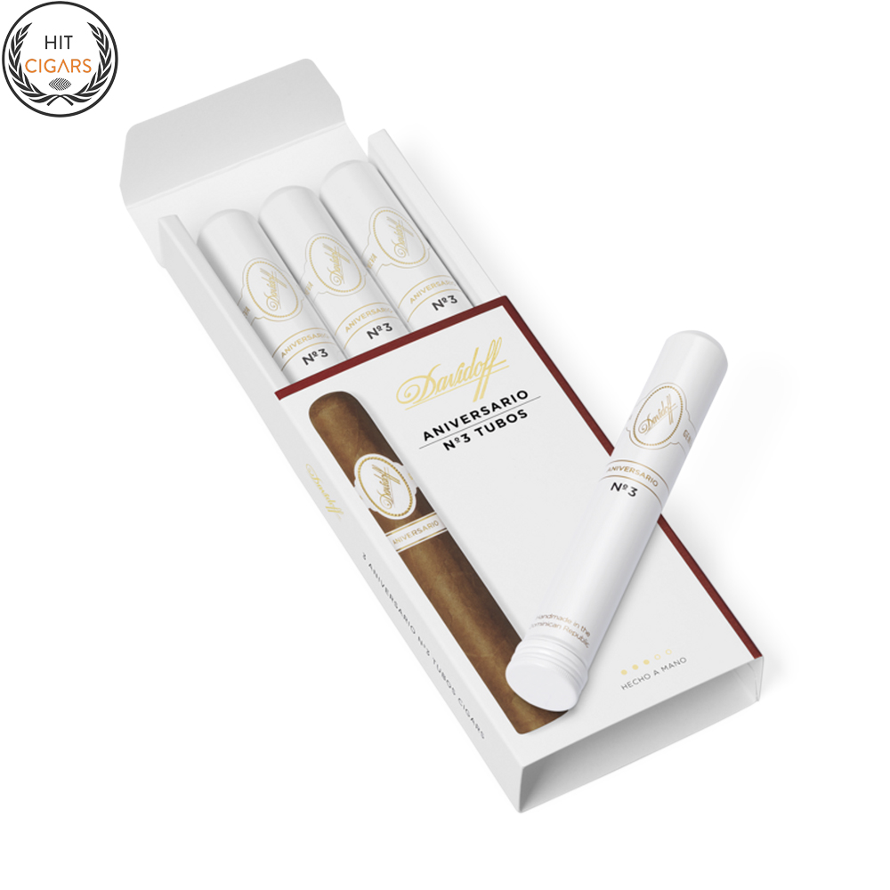 Davidoff Aniversario No. 3 Tubos (Pack of 3)