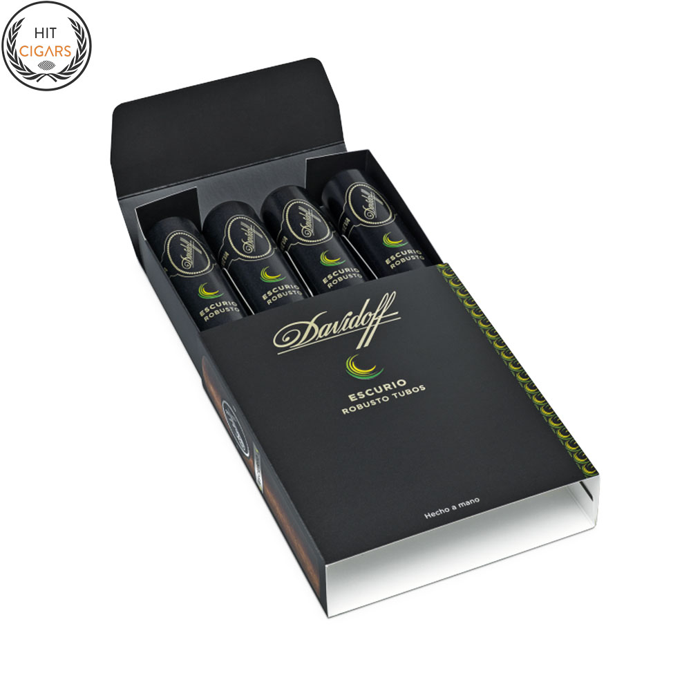Davidoff Escurio Robusto Tubos (Pack of 4)