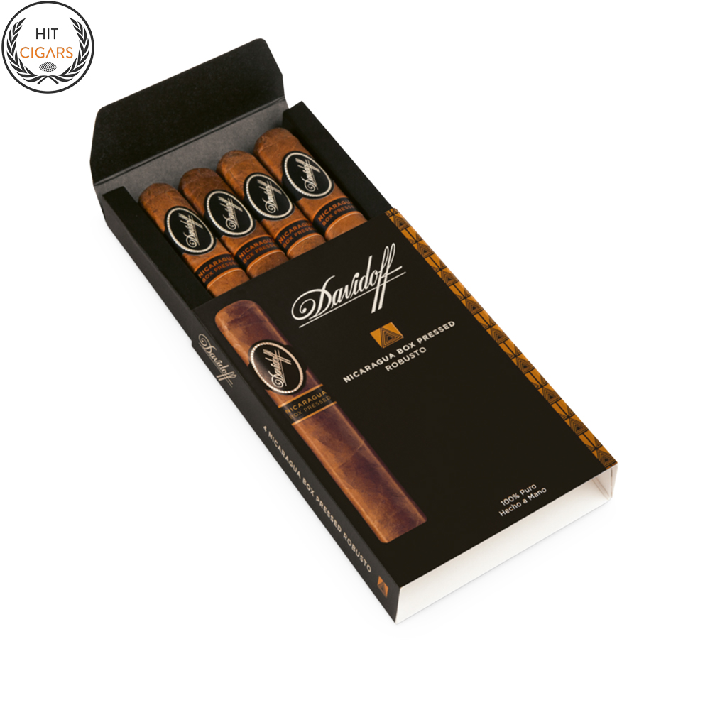 Davidoff Nicaragua Box Pressed Robusto (Pack of 4) 1 Davidoff Nicaragua Box Pressed Robusto (Pack of 4)