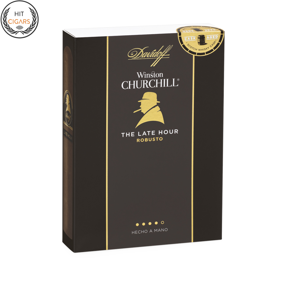 Davidoff Winston Churchill Late Hour Robusto (Pack of 4) 1 Davidoff Winston Churchill Late Hour Robusto (Pack of 4)