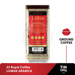100% Pure Luwak Arabica (Ground Coffee) 100g 2 100% Pure Luwak Arabica (Ground Coffee) 100g