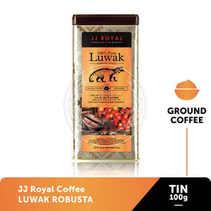 100% Pure Luwak Robusta (Ground Coffee) 100g