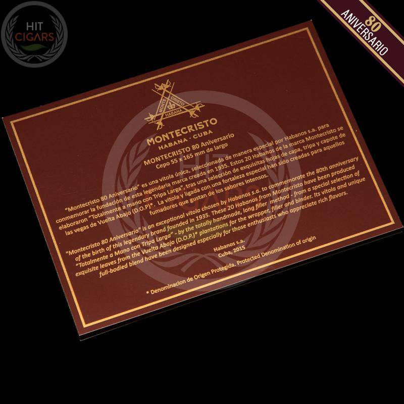 Montecristo 80 Aniversario