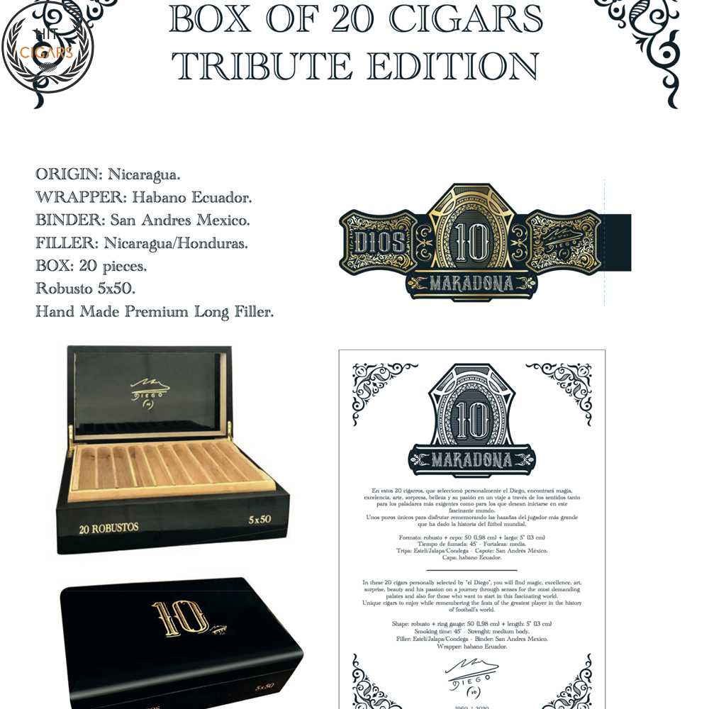 Maradona Tribute Robusto