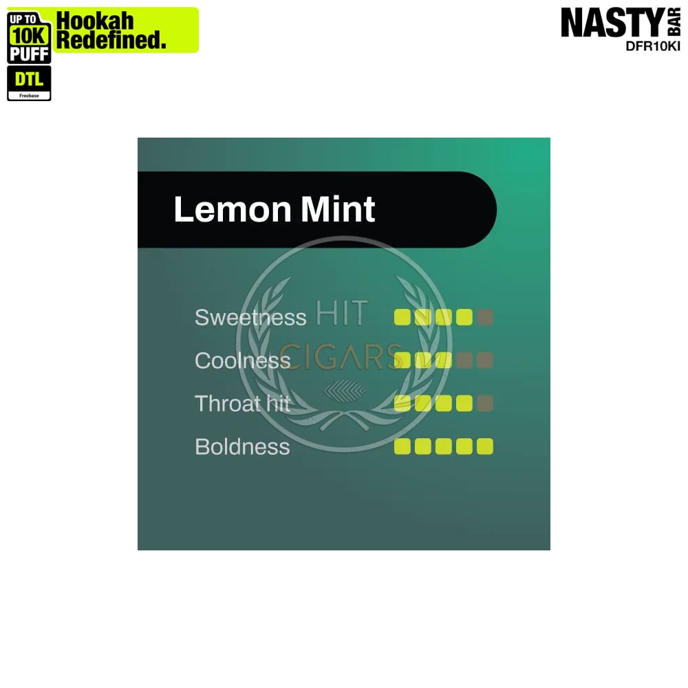 nasty-hooqa-dfr10ki-shisha-lemon-mint-malaysia-1 NASTY Hooqa DFR10Ki Shisha Lemon Mint
