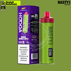 NASTY Hooqa DFR10Ki Shisha Double Apple