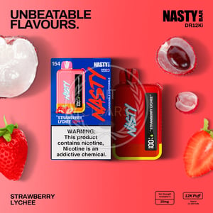 NASTY Bar DR12Ki Strawberry Lychee