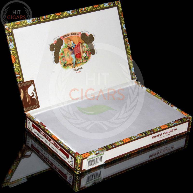 Romeo y Julieta Romeo No. 3 Tubos (Box of 10)