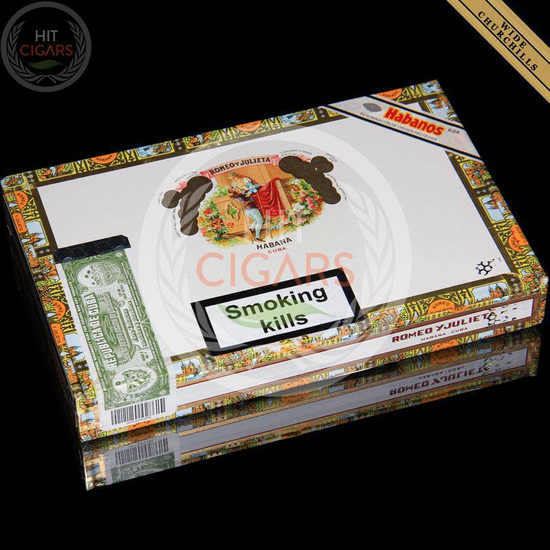 Romeo y Julieta Wide Churchills (Box of 10)
