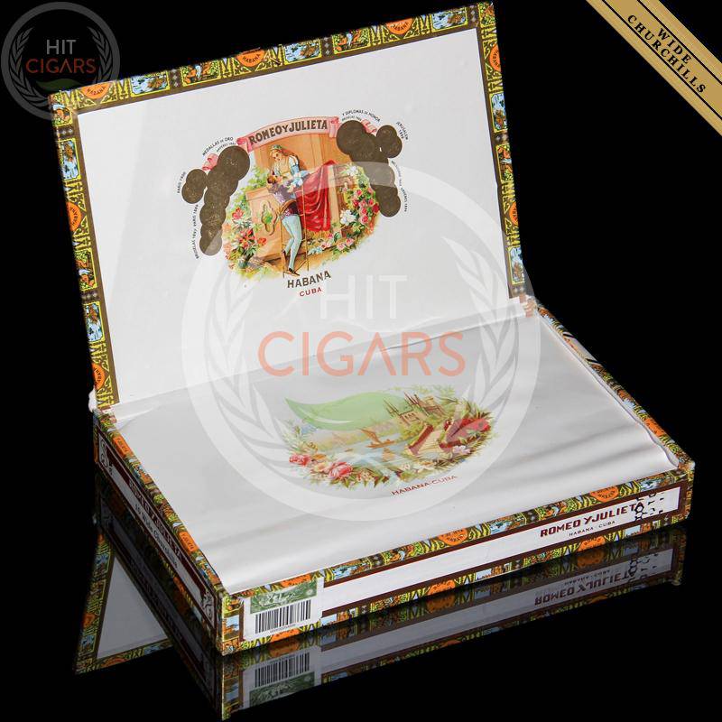 Romeo y Julieta Wide Churchills (Box of 10)