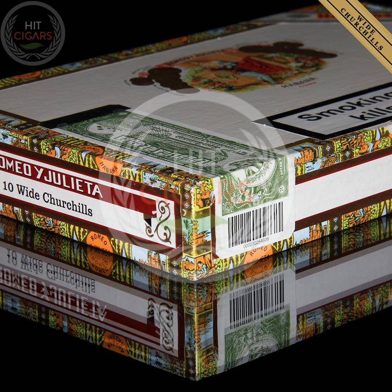 Romeo y Julieta Wide Churchills (Box of 10)