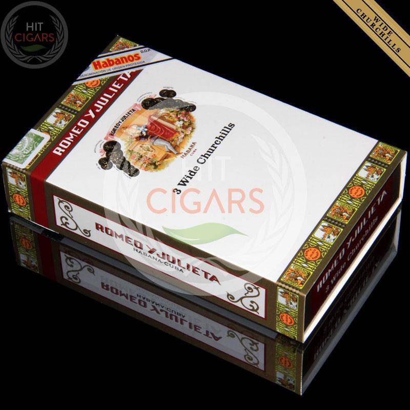 Romeo y Julieta Wide Churchills Tubos (5x3 Packs)