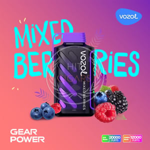 Vozol Gear Power 20000 Mixed Berries