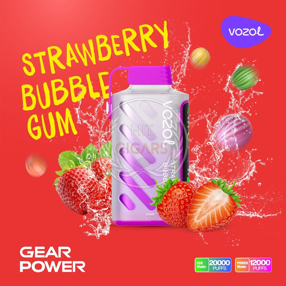 Vozol Gear Power 20000 Strawberry Bubblegum 1 Vozol Gear Power 20000 Strawberry Bubblegum