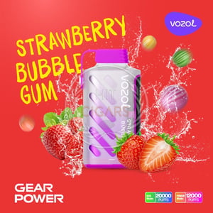 Vozol Gear Power 20000 Strawberry Bubblegum