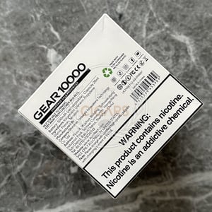 Vozol Gear 10000 Cream Tobacco