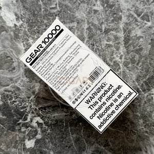 Vozol Gear 10000 Cream Tobacco