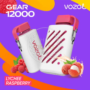 Vozol Gear 12000 Lychee Raspberry