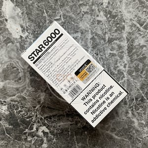 Vozol Star 6000 Blue Razz Lemon