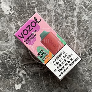 Vozol Star 6000 Strawberry Ice Cream