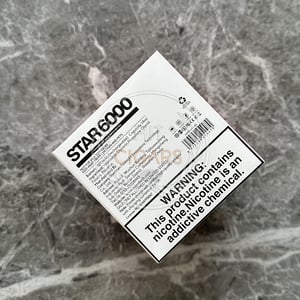 Vozol Star 6000 Strawberry Raspberry