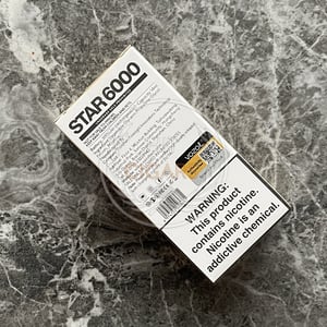 Vozol Star 6000 Tobacco