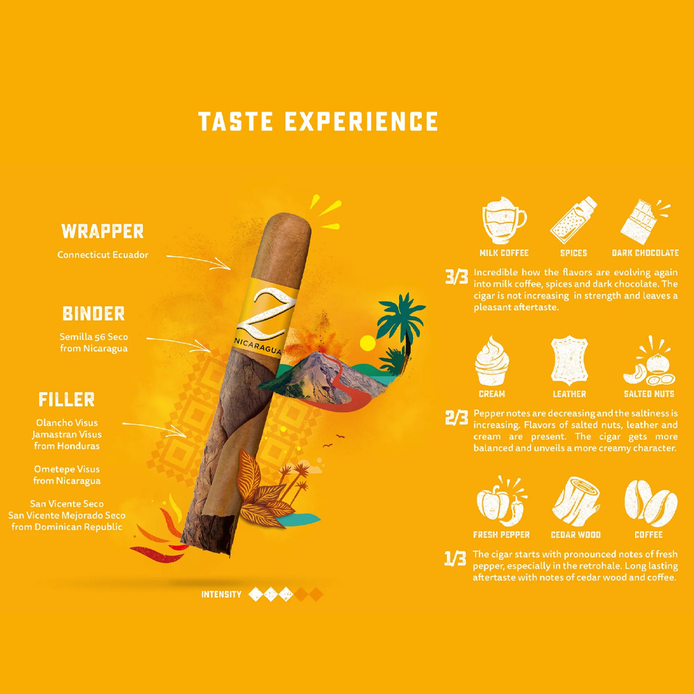 Zino Nicaragua Toro (Pack of 5)