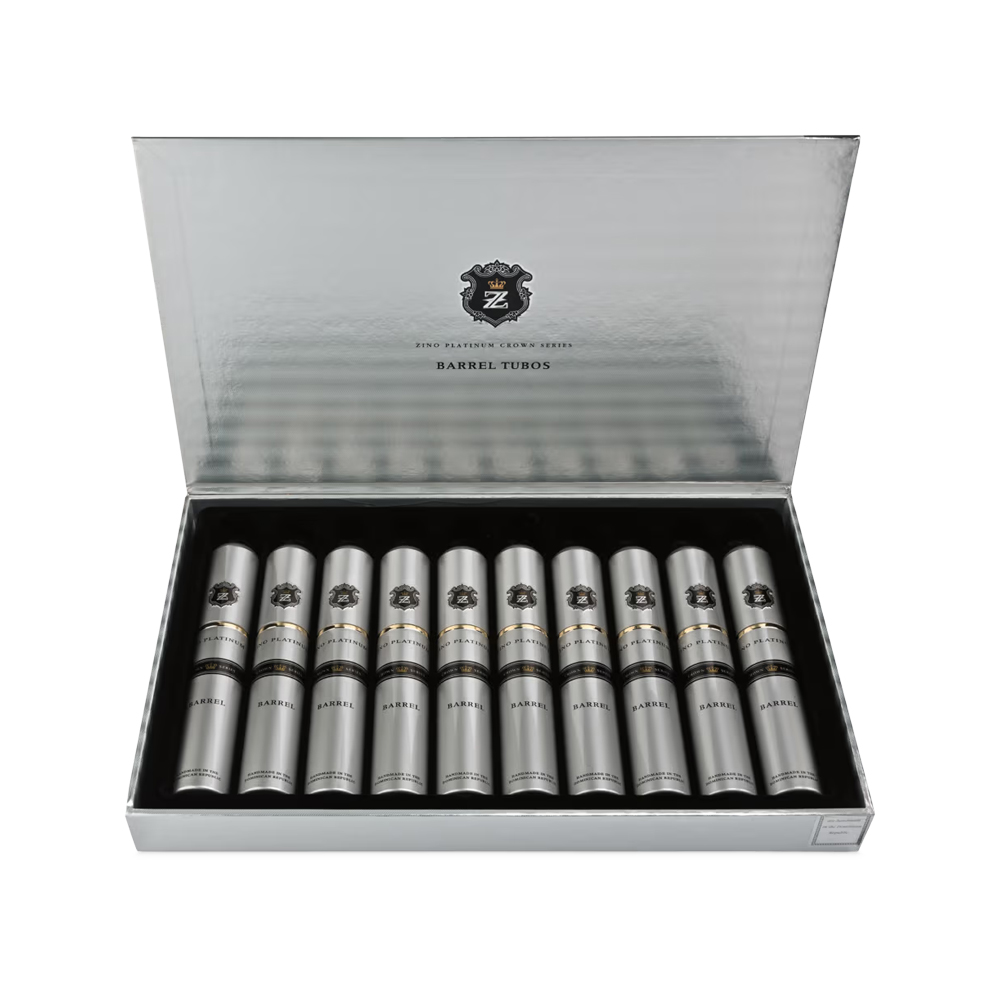 Zino Platinum Crown Barrel Tubos (Box of 10)