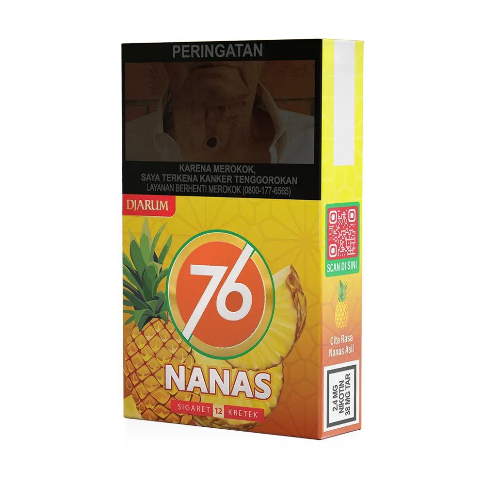 Djarum 76 Nanas 5 Djarum 76 Nanas 12's 🍂 ‣ Duty Free Price ‣ Only 3€ 👍